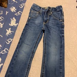 Toddler boys Wrangler 20x jeans, size 6 slim